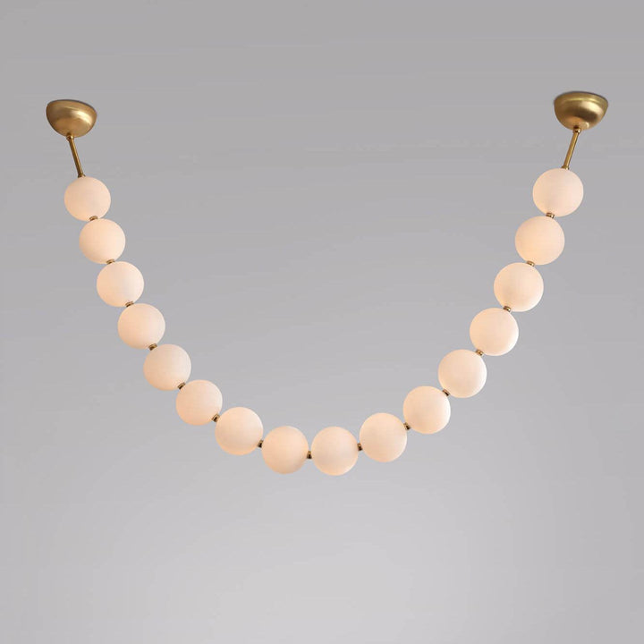 Pärlhalsband Bollar Kandelaber