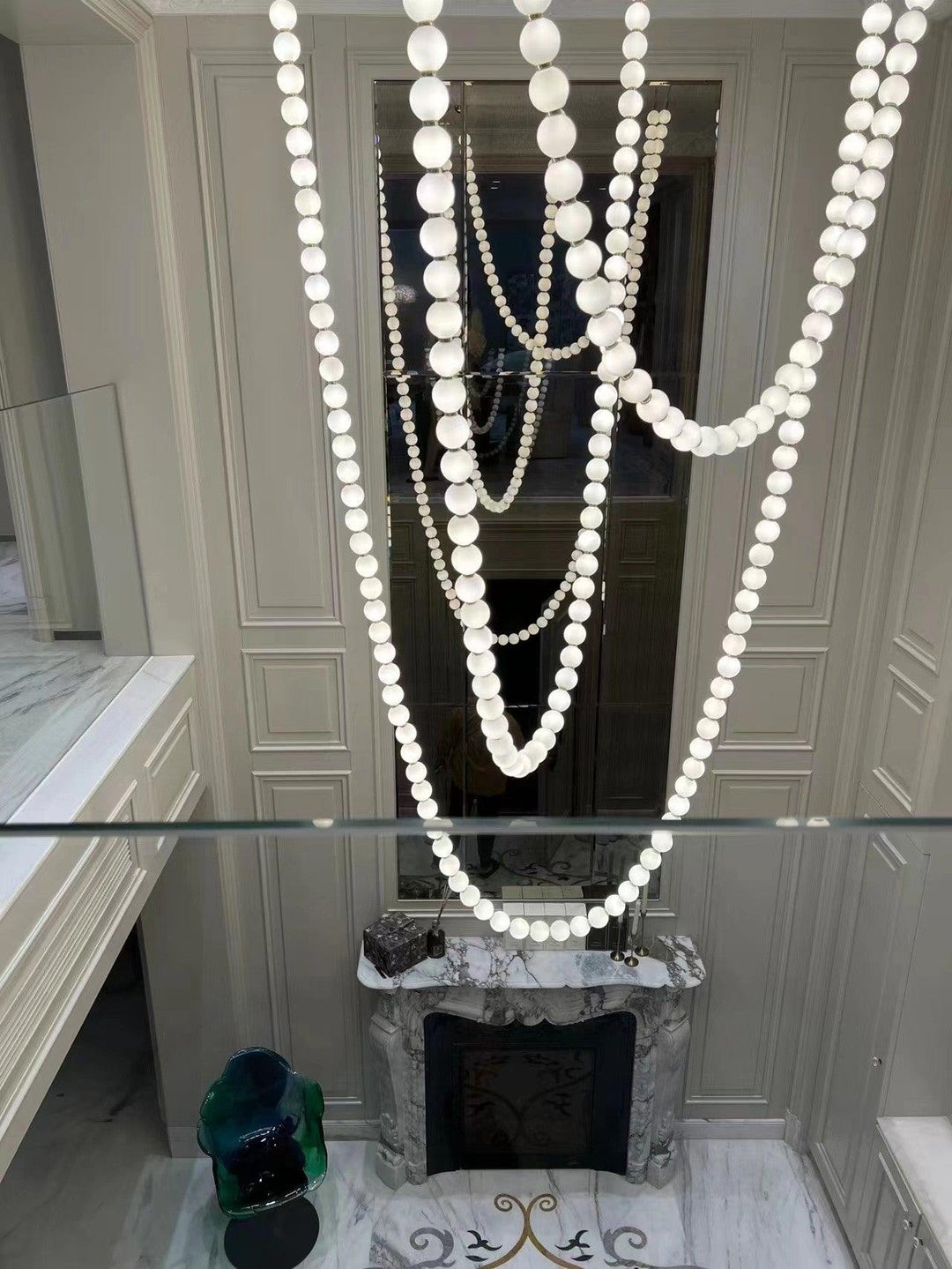 Pärlhalsband Bollar Kandelaber