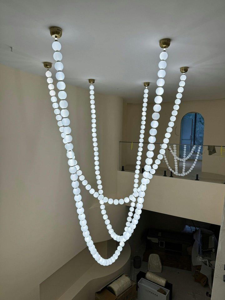 Pärlhalsband Bollar Kandelaber