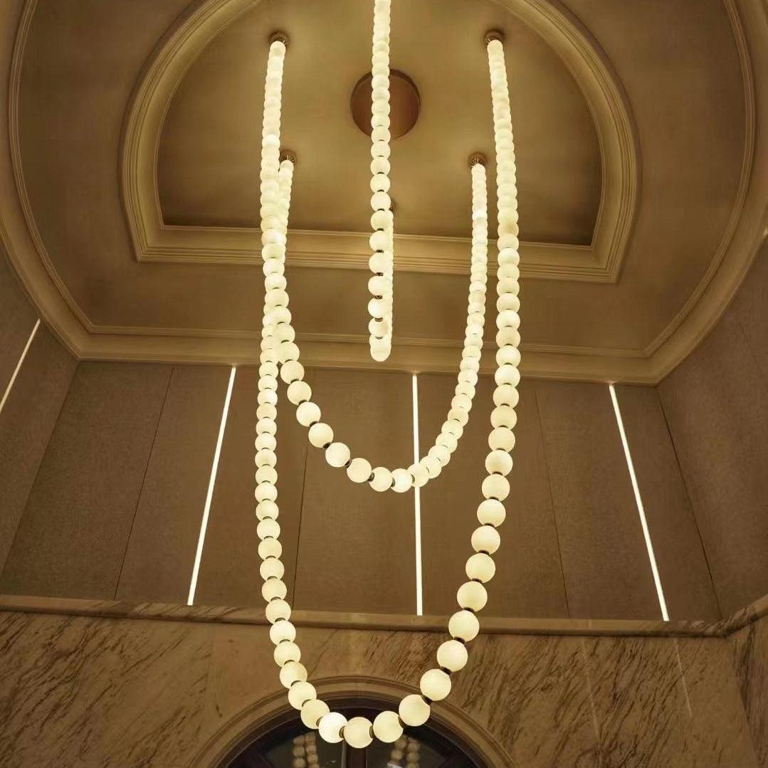 Pärlhalsband Bollar Kandelaber