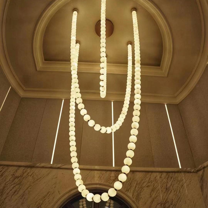 Pärlhalsband Bollar Kandelaber