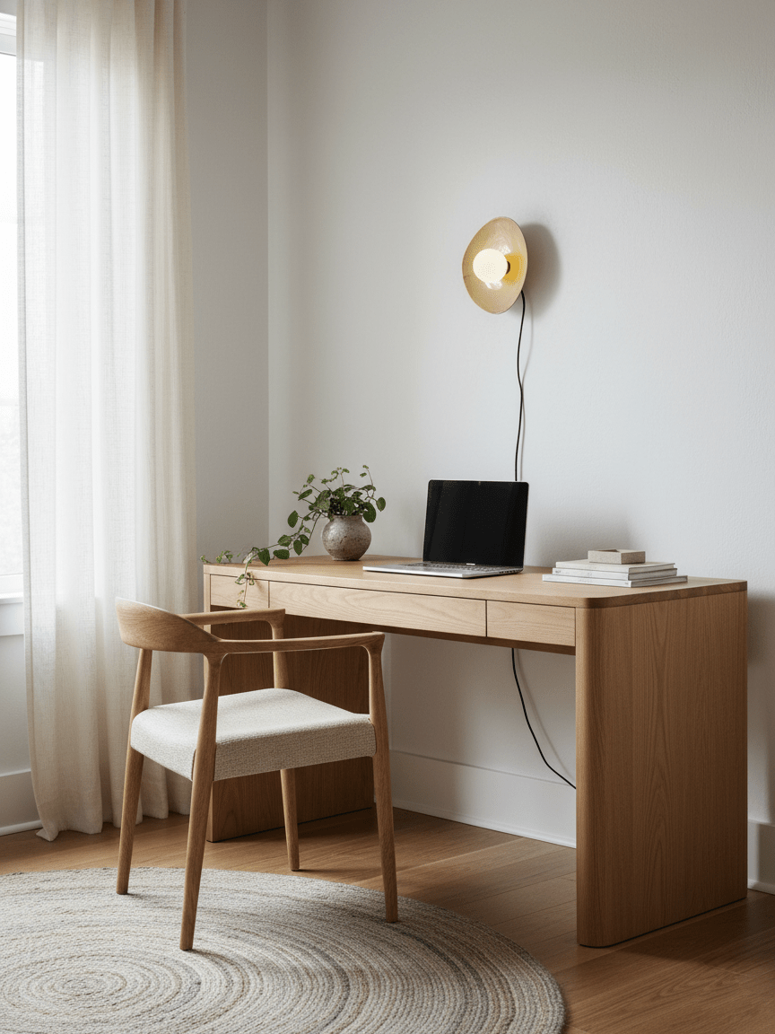 Pebble Disc Plug-in Vägglampa