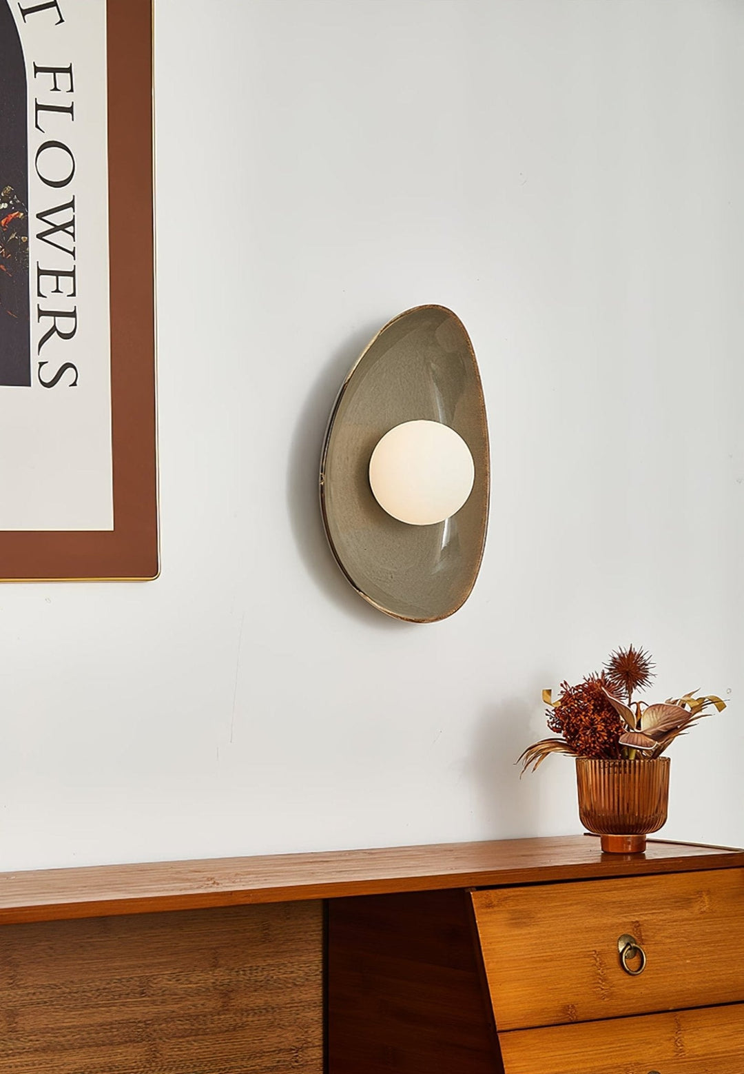 Pebble Disc Vägglampa