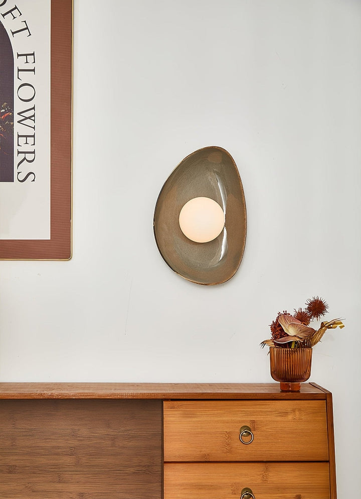 Pebble Disc Vägglampa