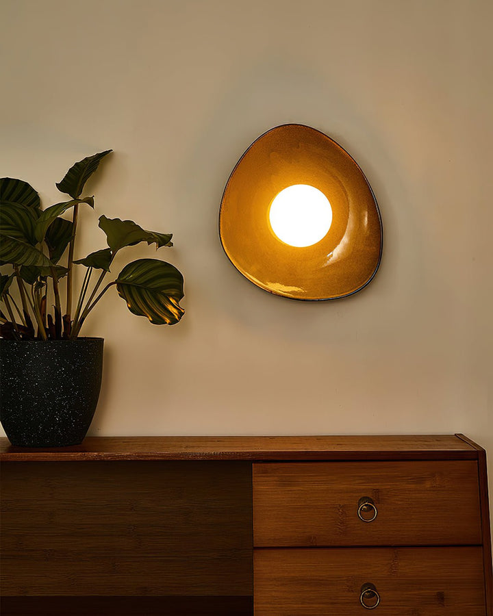 Pebble Disc Vägglampa