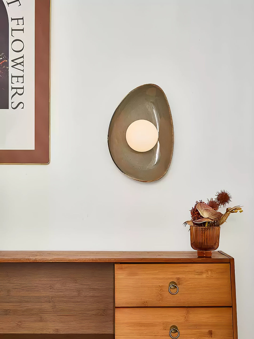 Pebble Disc Vägglampa