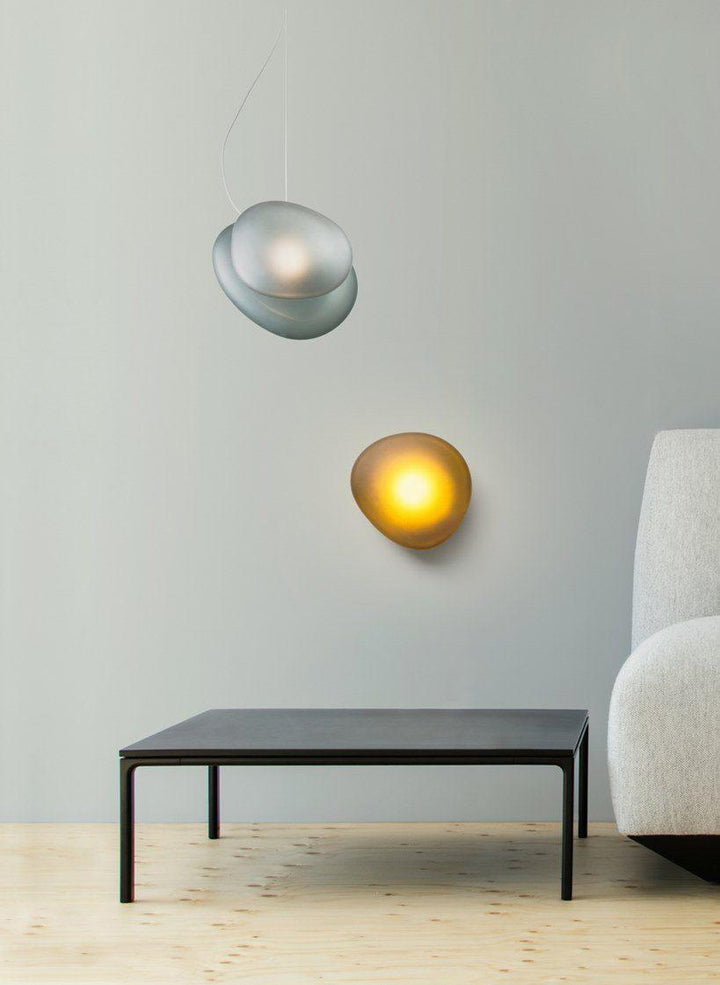 Bubbelformad Glas Vägglampa