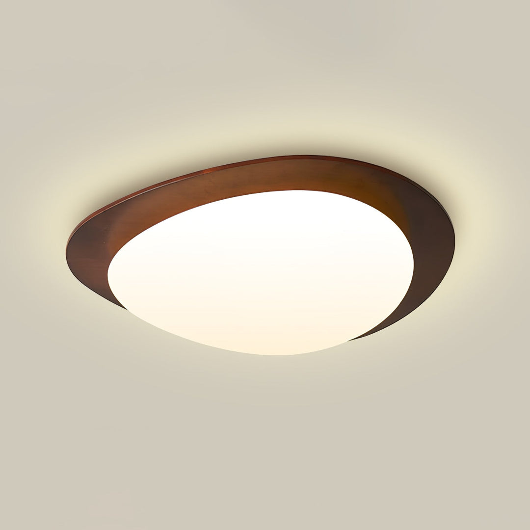 Pebble Trä Taklampa