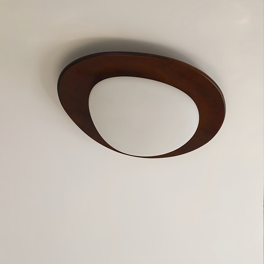 Pebble Trä Taklampa
