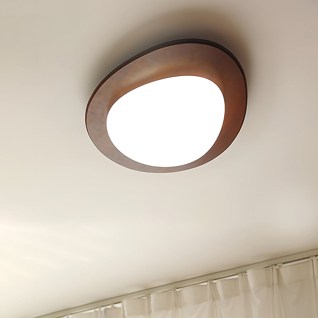Pebble Trä Taklampa