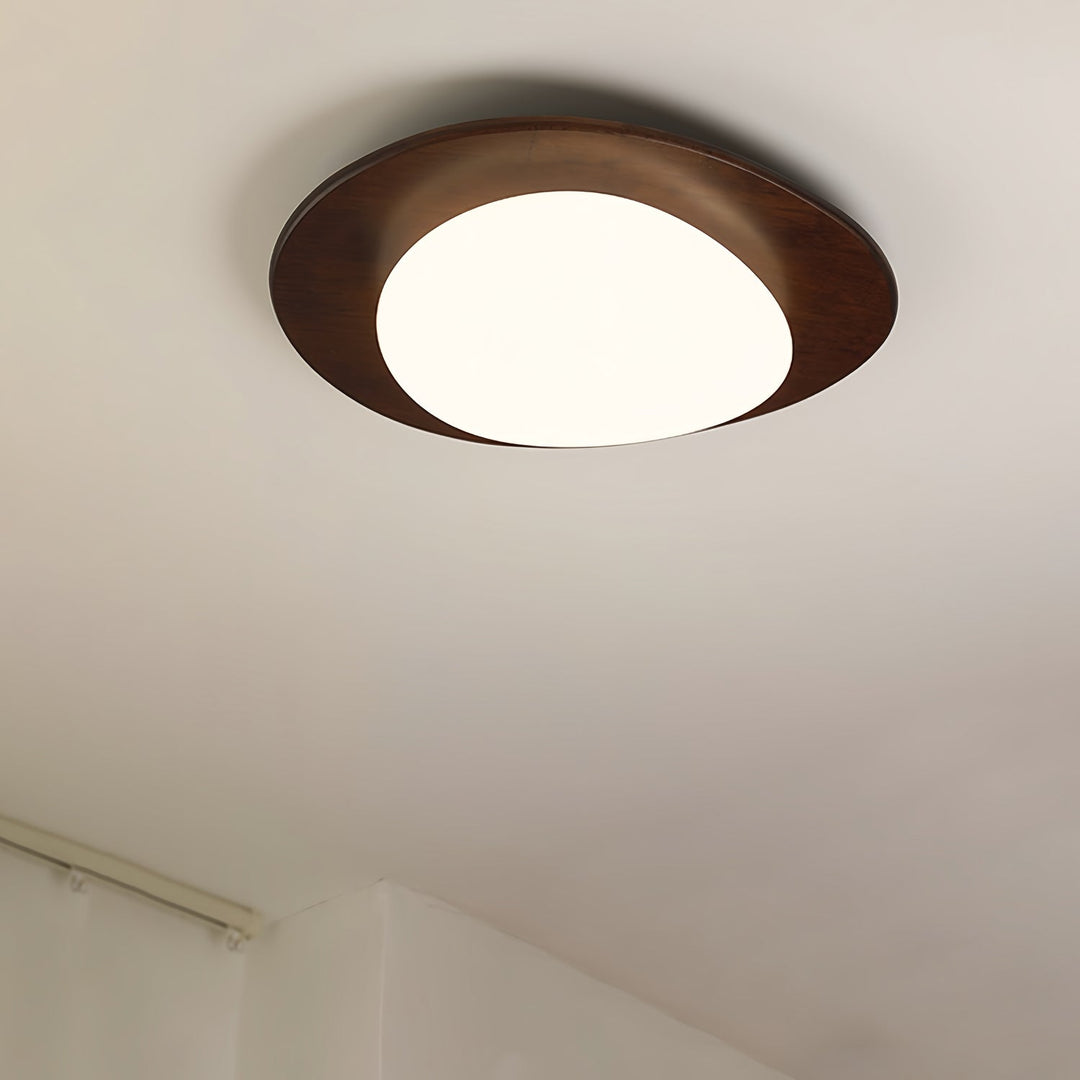 Pebble Trä Taklampa