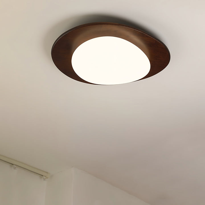 Pebble Trä Taklampa