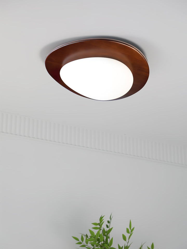 Pebble Trä Taklampa