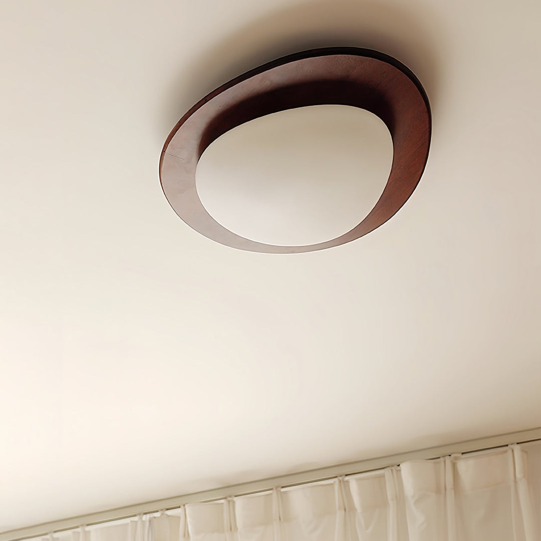 Pebble Trä Taklampa