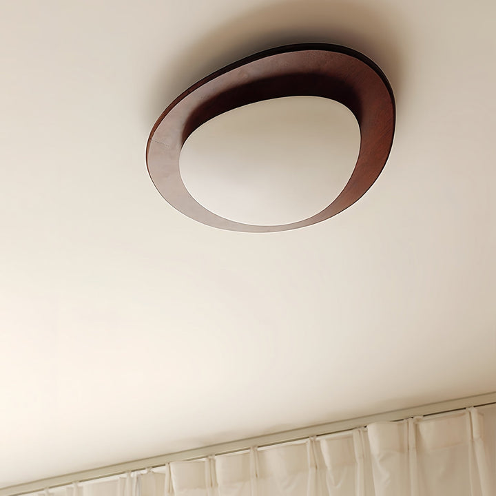 Pebble Trä Taklampa