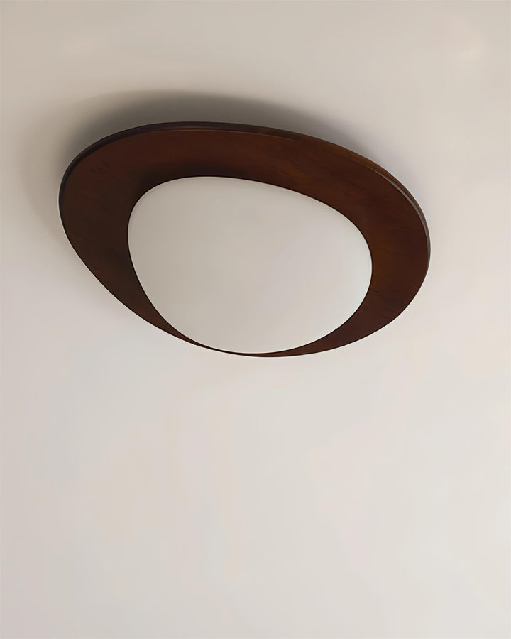 Pebble Trä Taklampa