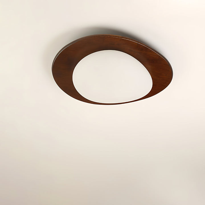 Pebble Trä Taklampa