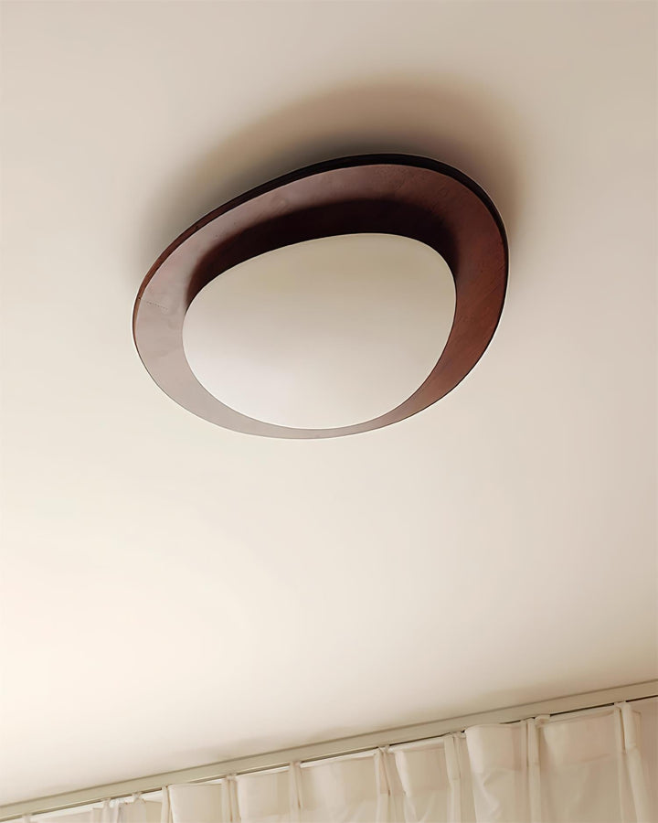 Pebble Trä Taklampa