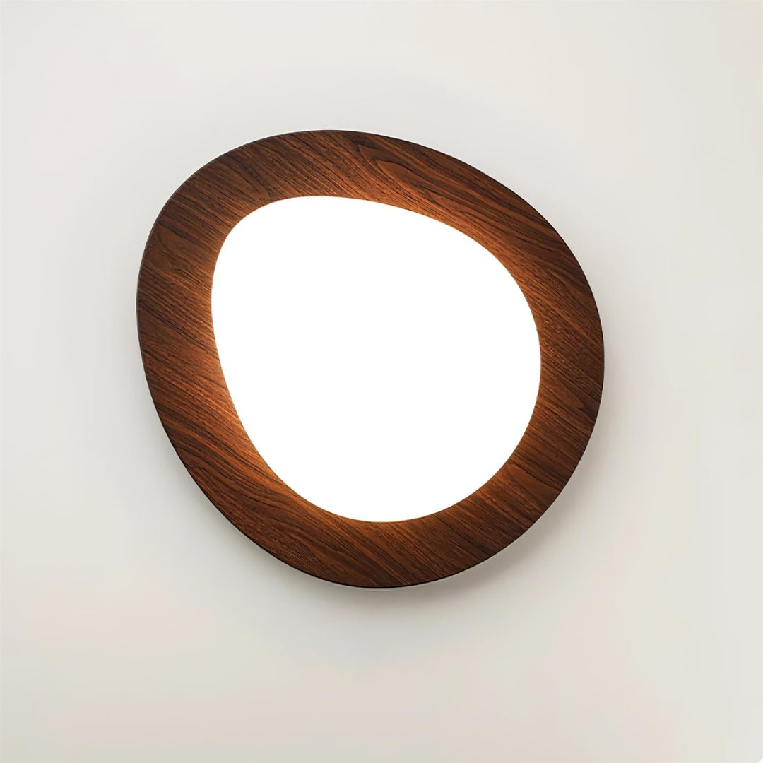 Pebble Trä Taklampa