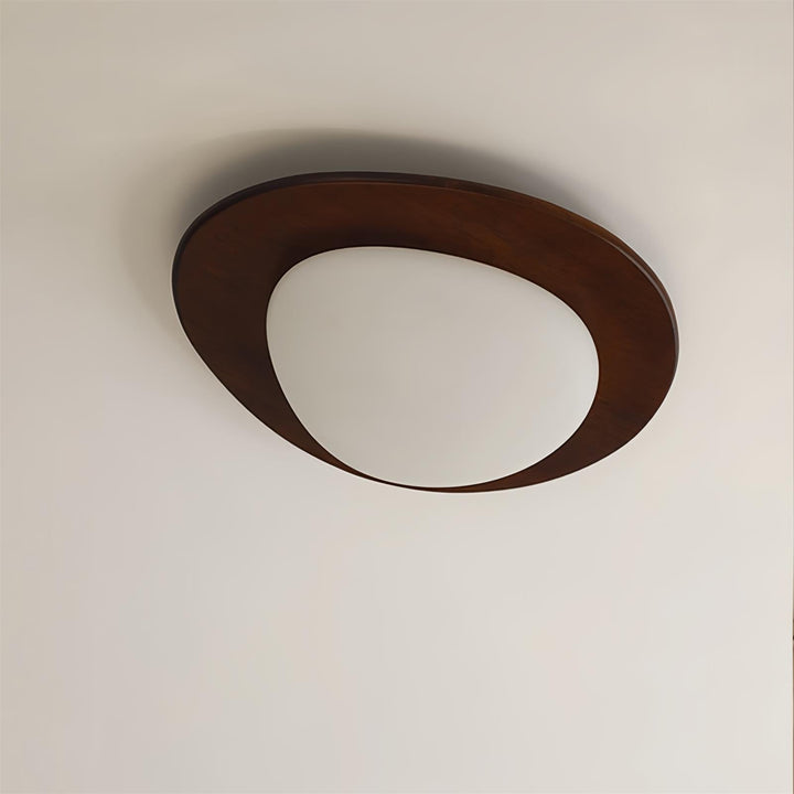 Pebble Trä Taklampa