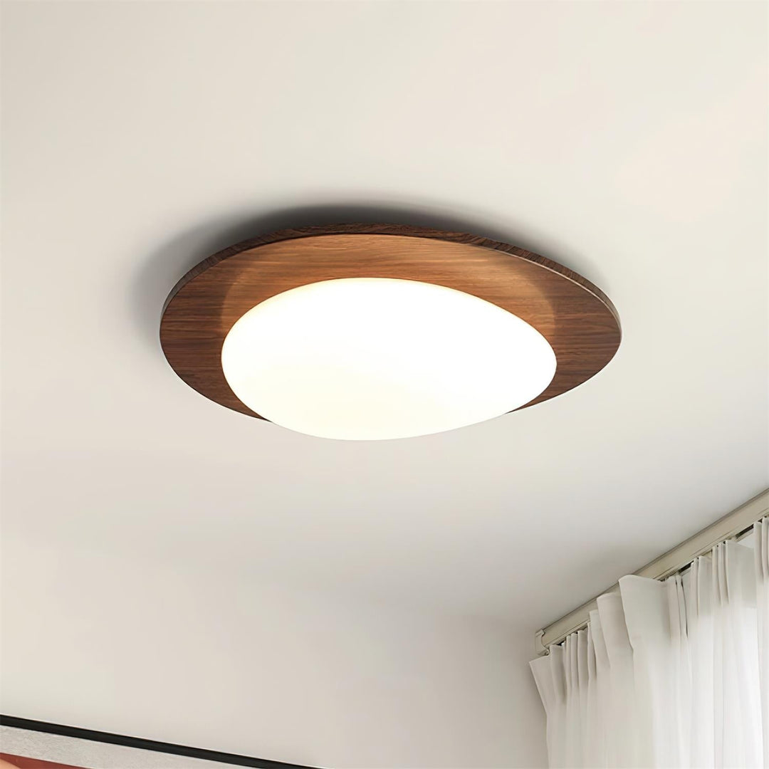 Pebble Trä Taklampa