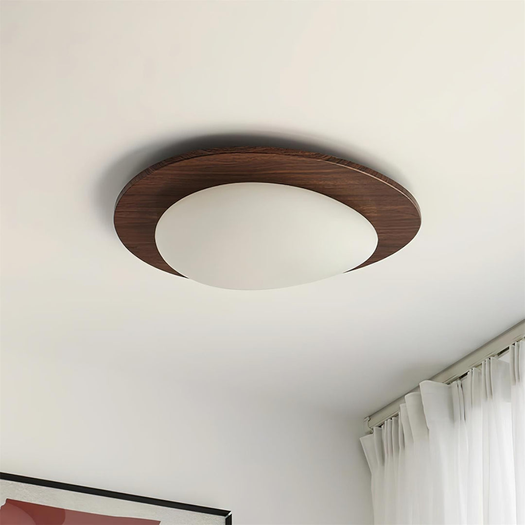 Pebble Trä Taklampa