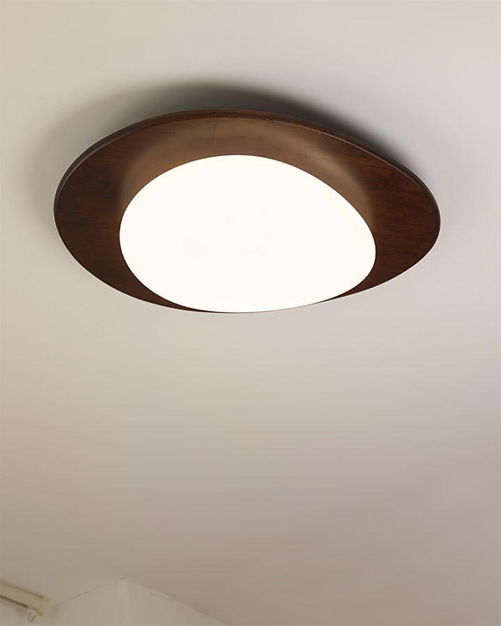 Pebble Trä Taklampa