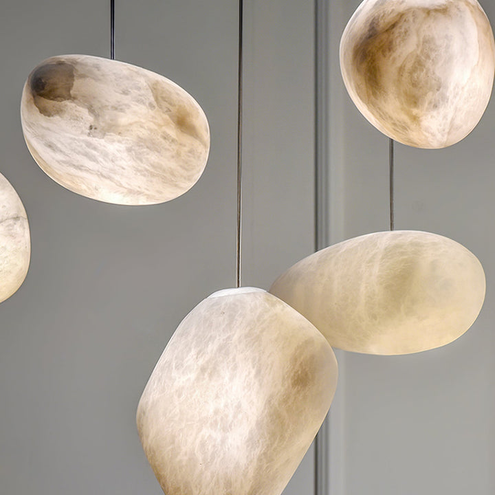 Pebbles Alabaster Pendellampa