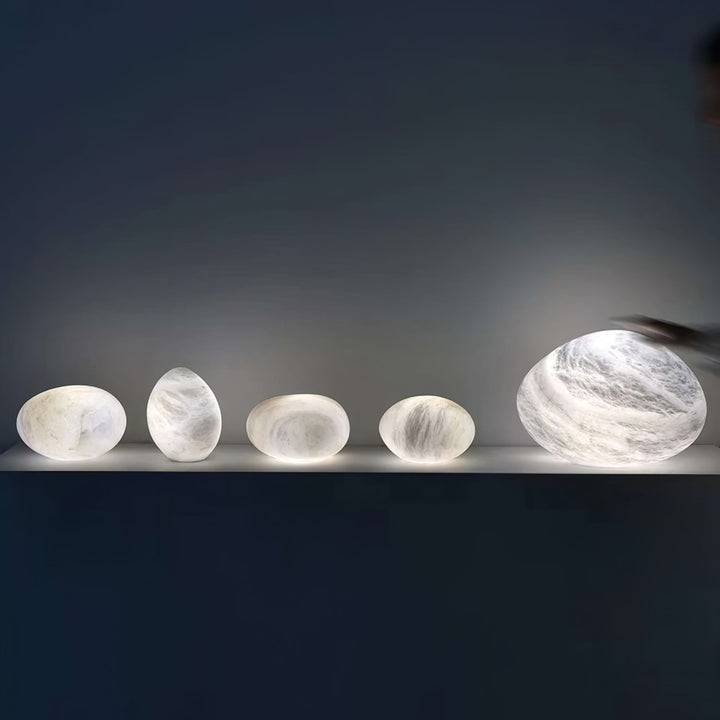 Pebbles Alabaster Pendellampa