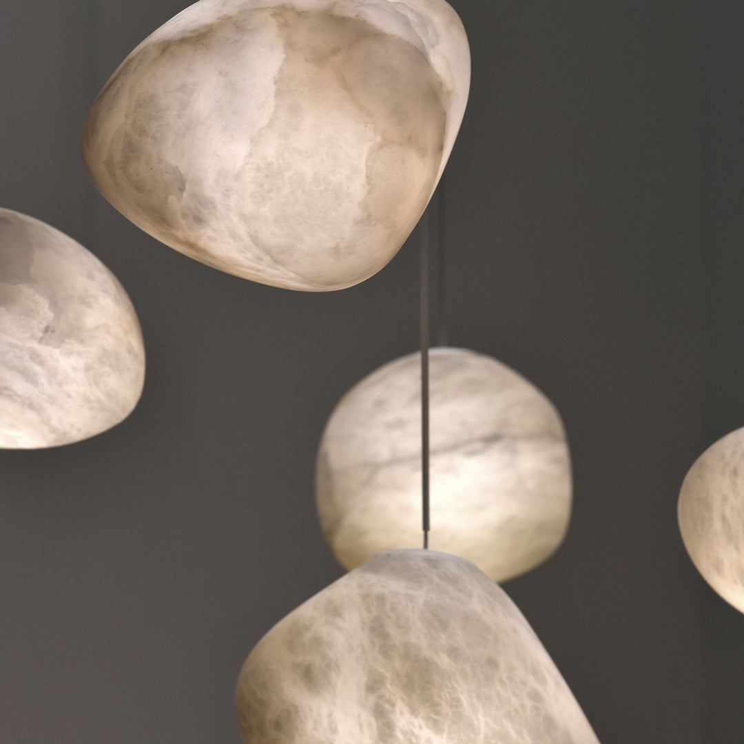 Pebbles Alabaster Pendellampa