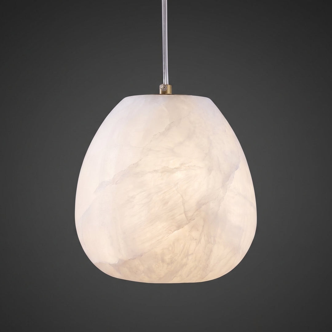 Pebbles Alabaster Pendellampa