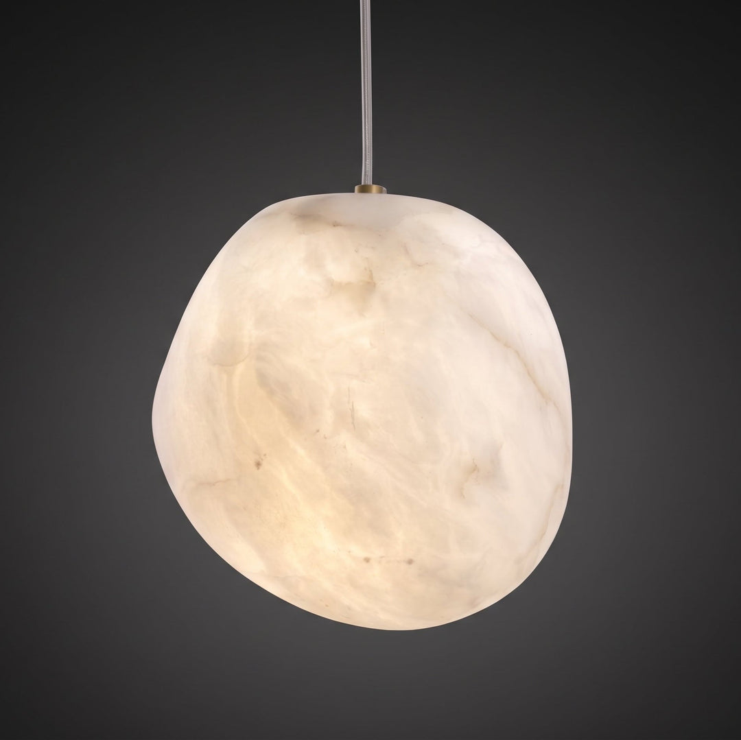 Pebbles Alabaster Pendellampa