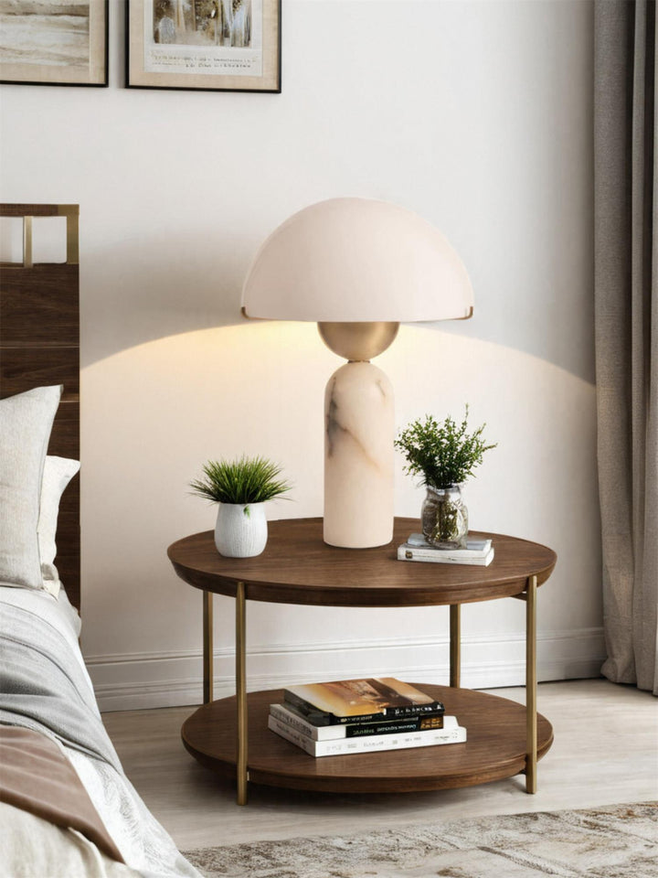 Peono Alabaster Bordslampa