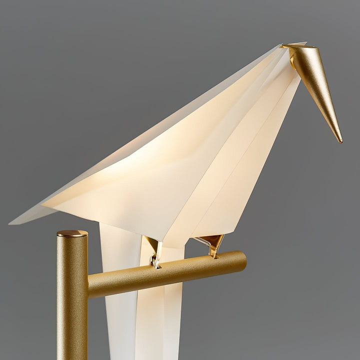 Papperskranfågel Bordslampa