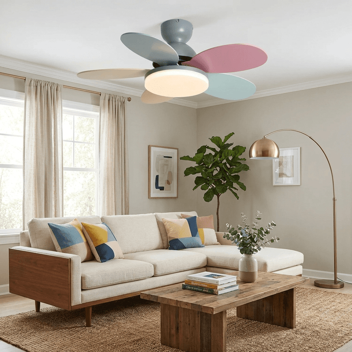 Petalo Takfläkt Lampa