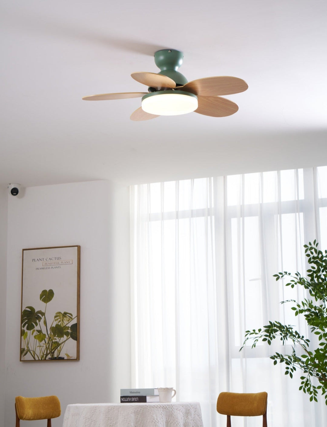 Petalo Takfläkt Lampa