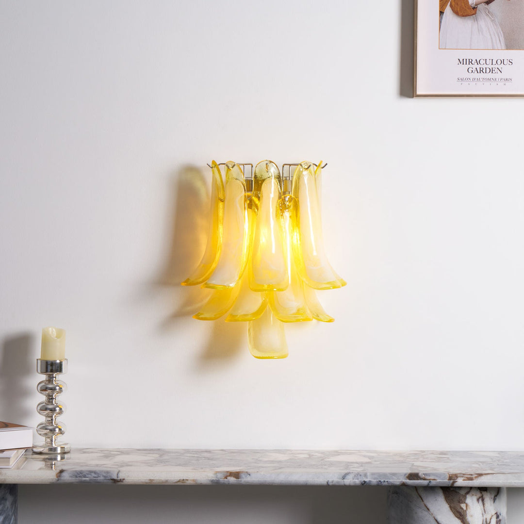 Petalo Glas Vägglampa
