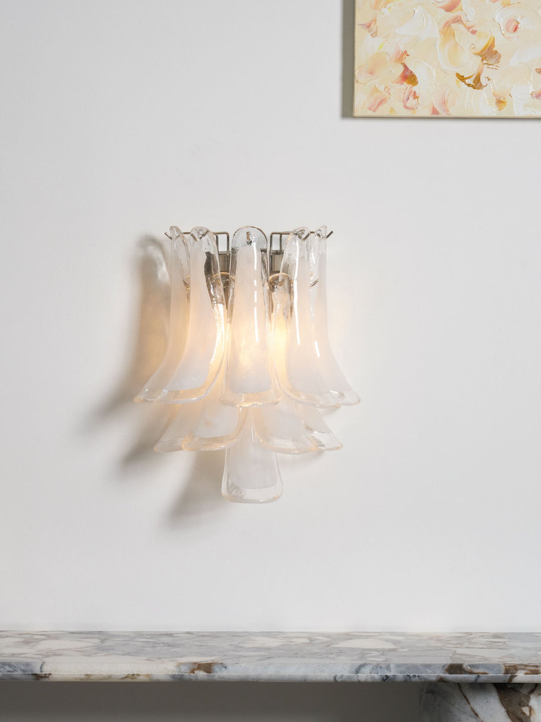 Petalo Glas Vägglampa
