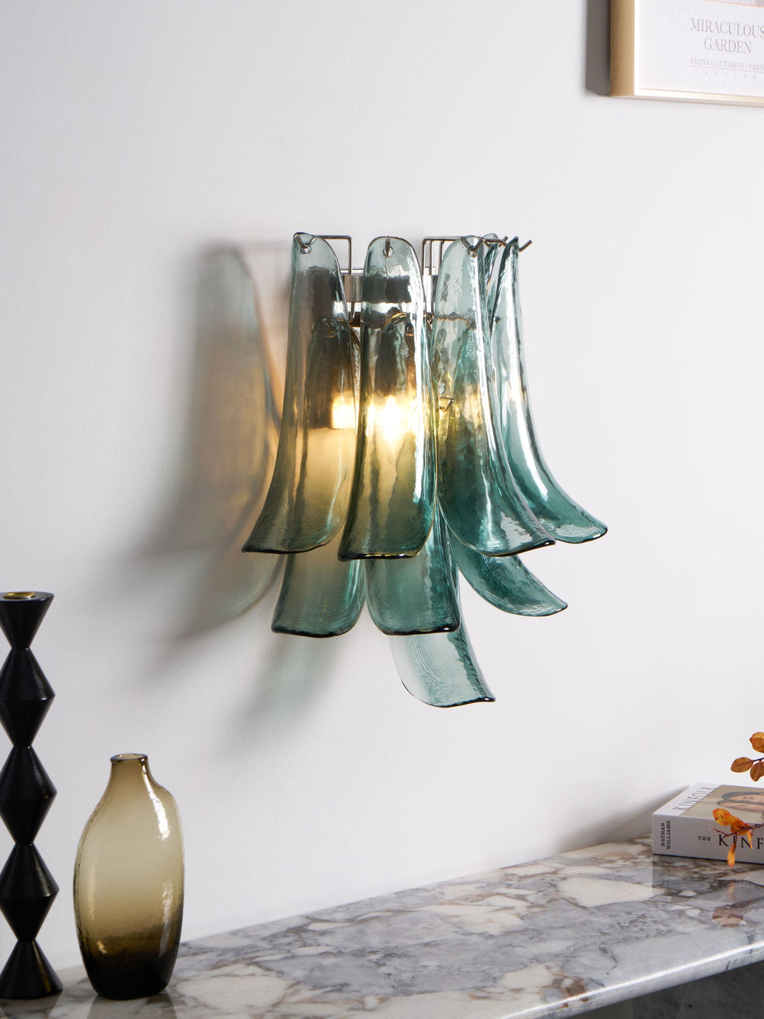 Petalo Glas Vägglampa