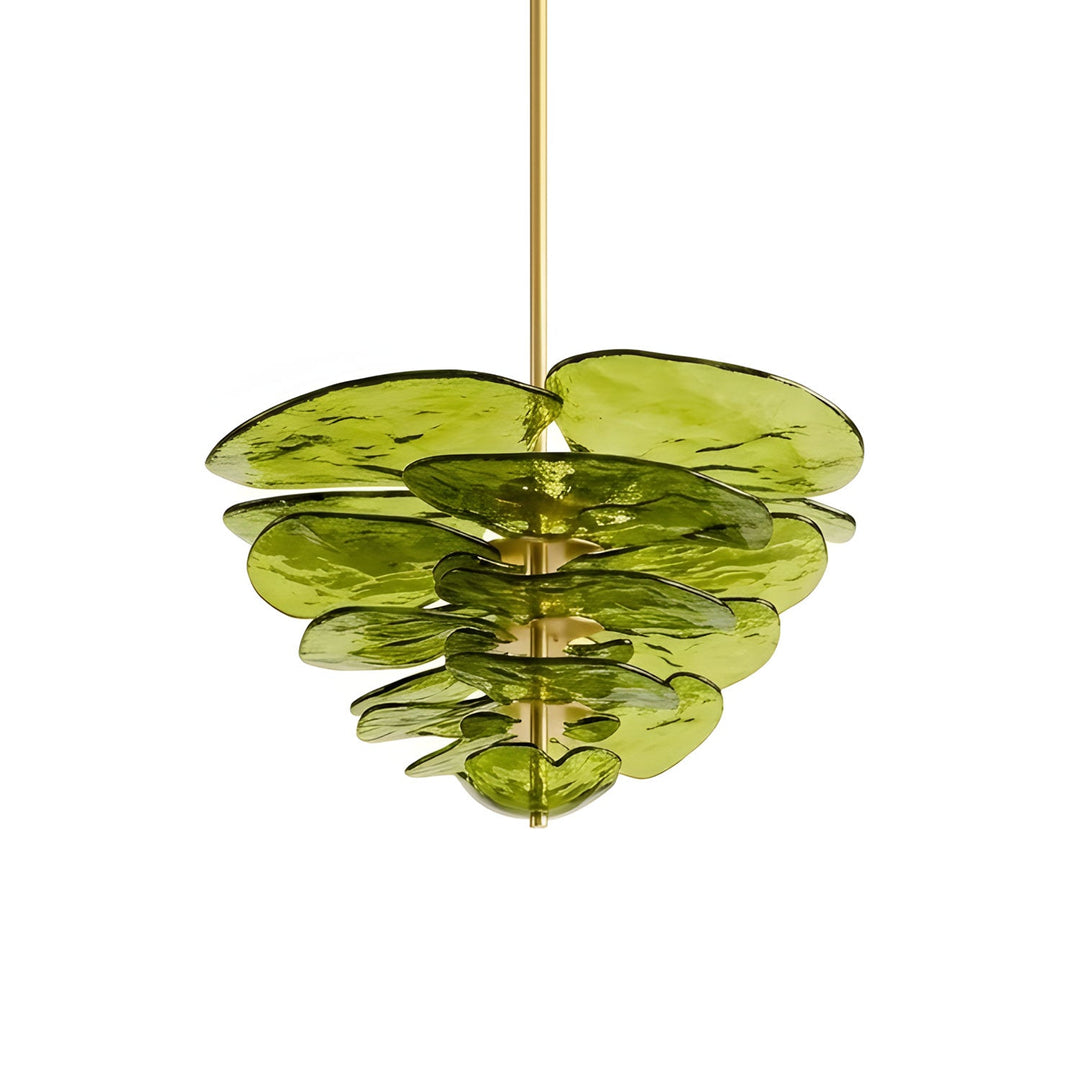 Petals Gold Murano Kandelaber