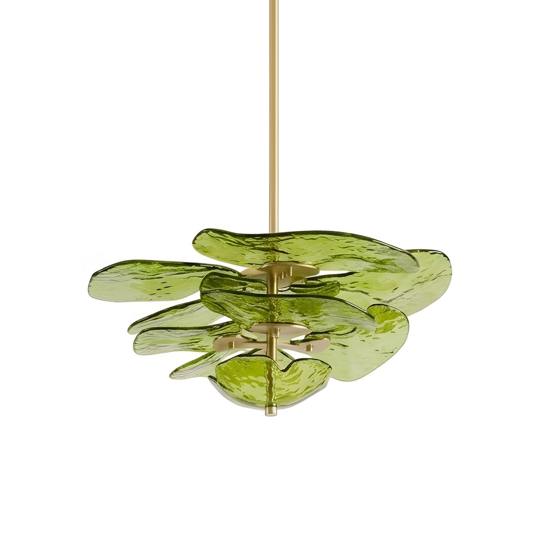 Petals Gold Murano Kandelaber