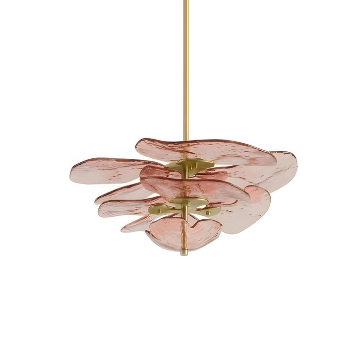 Petals Gold Murano Kandelaber