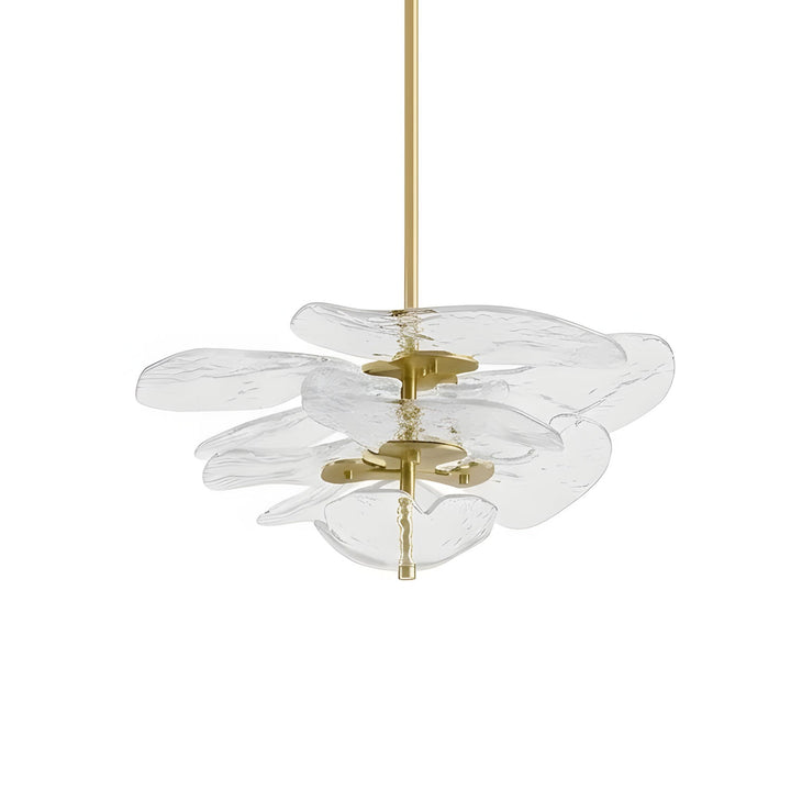 Petals Gold Murano Kandelaber