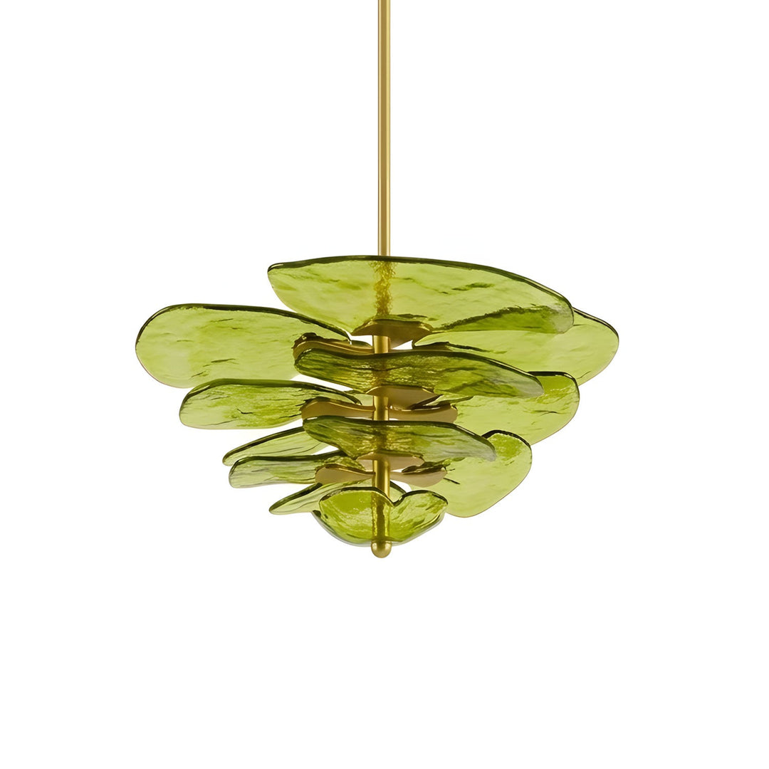 Petals Gold Murano Kandelaber