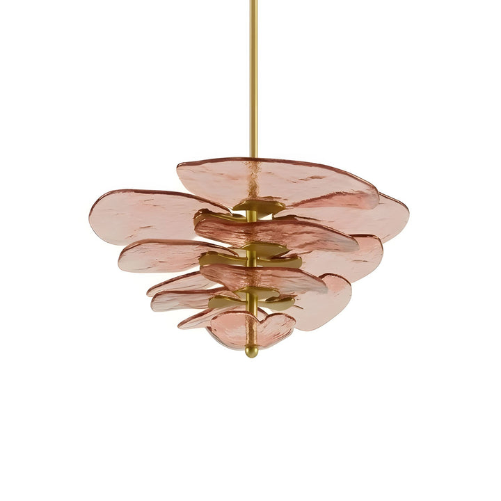 Petals Gold Murano Kandelaber