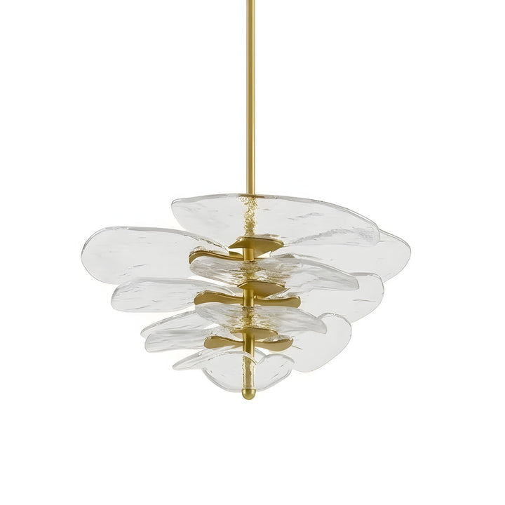 Petals Gold Murano Kandelaber
