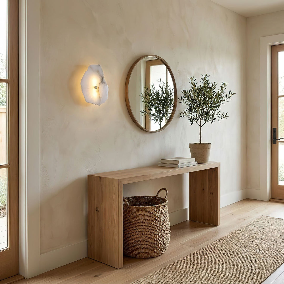 Petra Alabaster Vägglampa