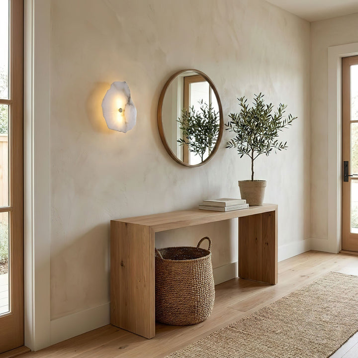 Petra Alabaster Vägglampa