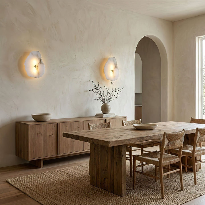 Petra Alabaster Vägglampa