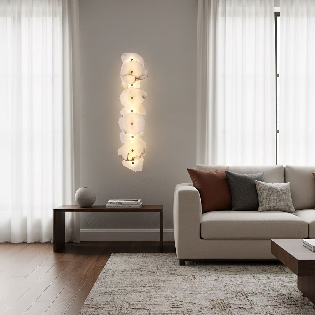 Petra Alabaster Vägglampa